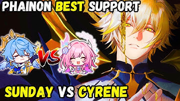 [V4] Cyrene vs Sunday Who Is the Better Phainon Support? | Anomaly Arbitration | Honkai Star Rail