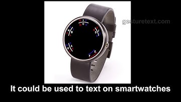 Gesture Text revealed