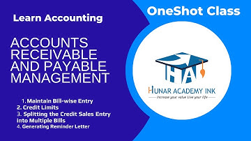 Accounts Receivable and Payable Management In TallyPrime |  Features Maintain Bill-wise Entry etc..