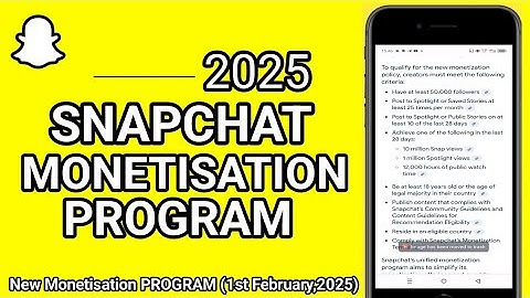 How to Make Money with Snapshot New Monetization PROGRAM (1st February,2025)