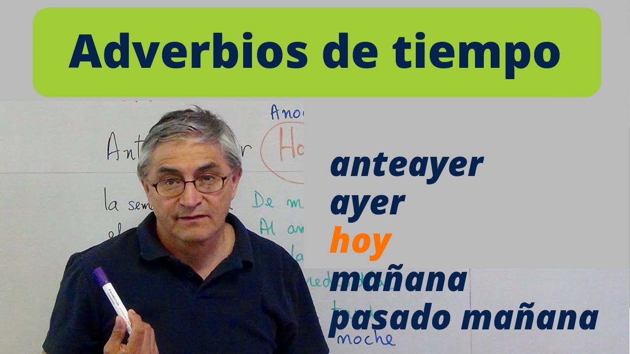 Adverbios de tiempo