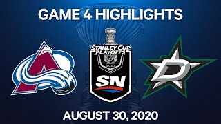 NHL Highlights | 2nd Round, Game 4: Avalanche Vs. Stars – Aug. 30, 2020 NHL Highlights | 2nd Round, Game 4: Avalanche Vs. Stars – Aug. 30, 2020