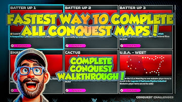 BEST TIPS FOR CONQUEST IN MLB THE SHOW 25 DIAMOND DYNASTY CONQUEST WALKTHROUGH MLB THE SHOW 25