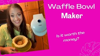 Dash Waffle Bowl Maker