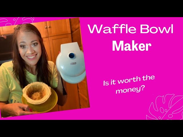 Dash Waffle Bowl Maker Review, FN Dish - Behind-the-Scenes, Food Trends,  and Best Recipes : Food Network