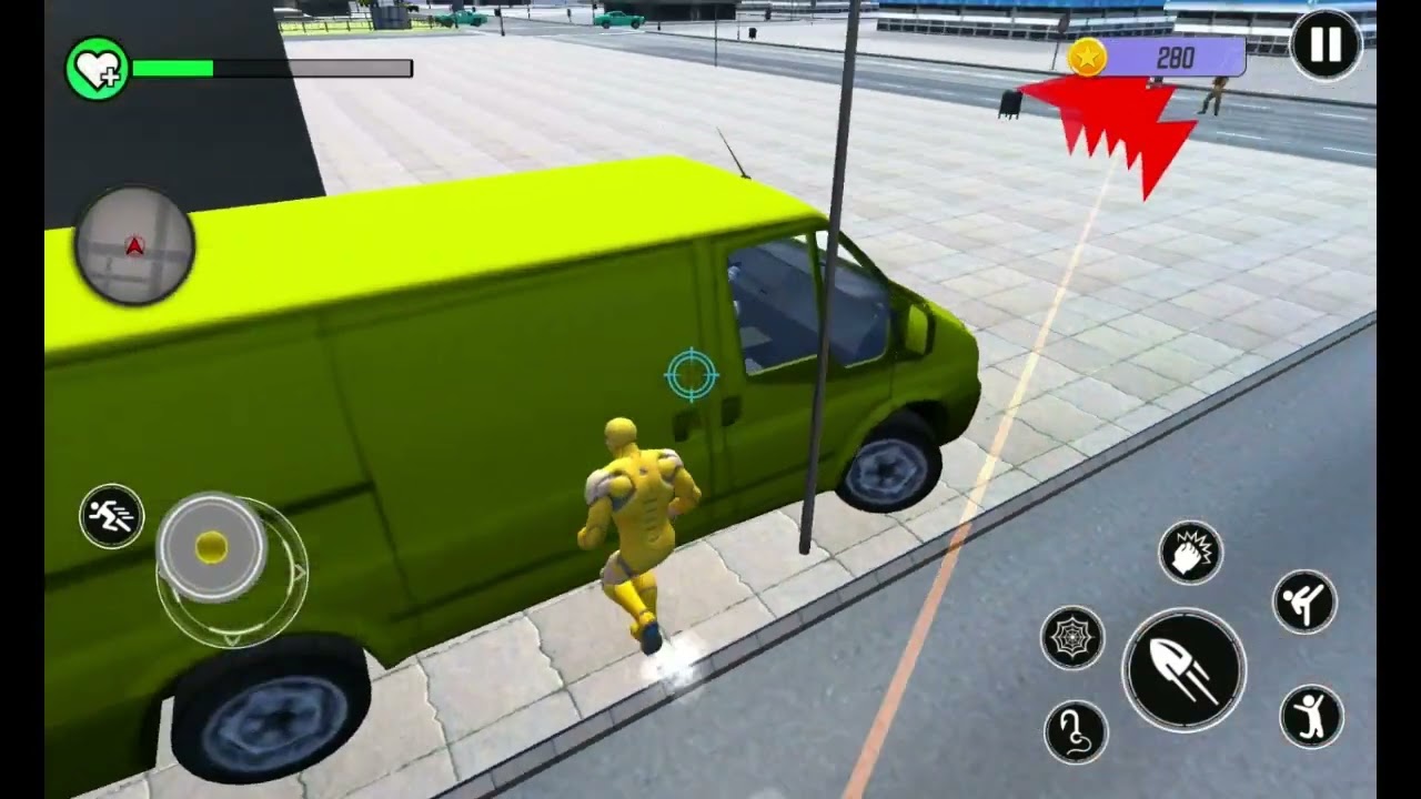 Rope Hero Robot Game Android Gameplay YouTube