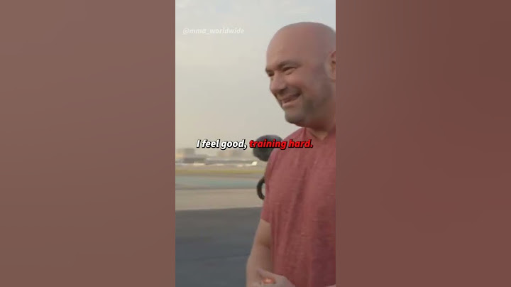 Dana White meets Conor✈️