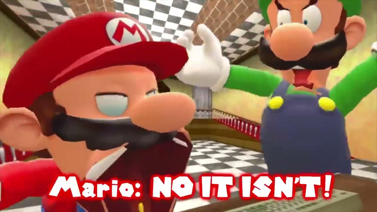 Mario And Luigi Have An Argument (SMG4 Clip) - YouTube