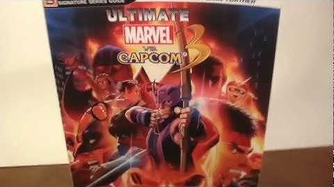 Ultimate Marvel vs Capcom Strategy Guide Review
