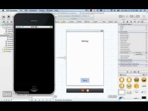 Xcode: Organizing Apps with Multiple Storyboards