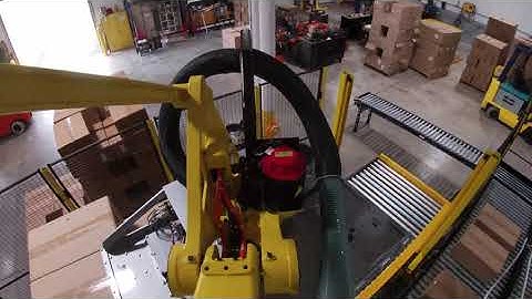 Robotic Box Palletizer! Exact Automation