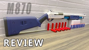 BLG M870 Shell Ejecting Nerf Blaster