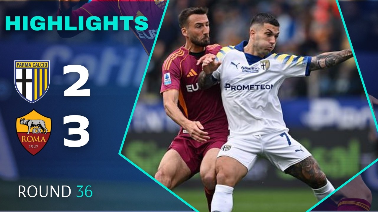 Parma 6090 Roma Parma - Roma | 2-3 | Highlights | Serie A 2025-26 | parma roma - YouTube