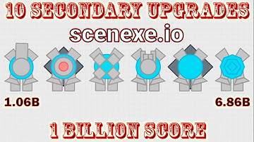 Scenexe.io - 1 Billion Score With Every Secondary Upgrade (Amalgam 6.86 Billion Score)