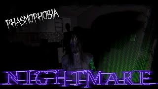 Phasmophobia | Tanglewood, Willow, Edgefield & Ridgeview | Nightmare | Solo | No Commentary | Ep 124