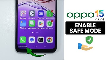 [ColorOS 15] How to Enable Safe Mode on ANY Oppo Phone - Safe Mode Setting