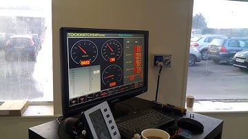 Dyno Developments Power Run using Gauge screen