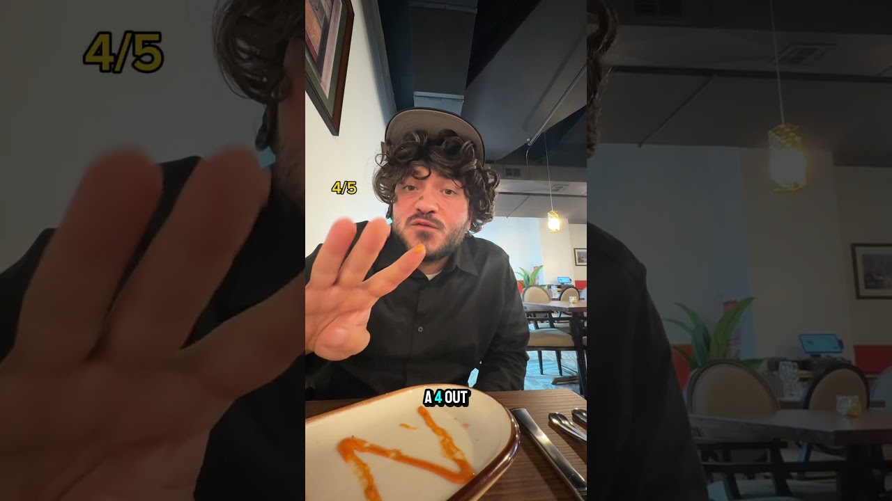 POV: Solo Dinner at a Struggling restaurant with no customers