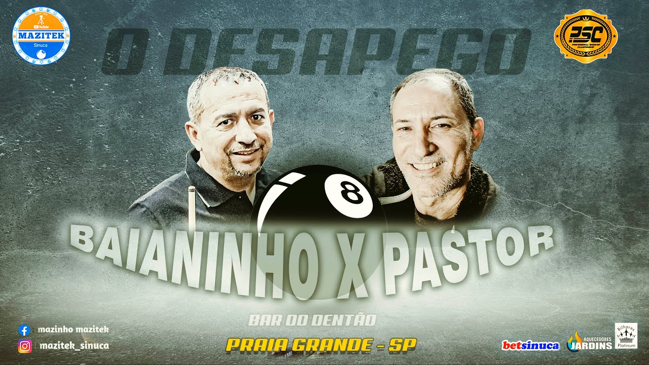 BAIANINHO X FELIPINHO Itiúba BA - 16/12/23 sinuca ao vivo #aovivo  #baianinho #maycon 