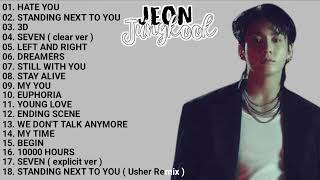 정국 (Jung Kook) - Hate You, Standing Next to You - Jung Kook Playlist Updated I Solo and cover