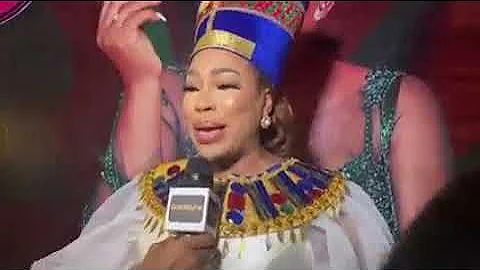 THE EGYPTIAN QUEEN IS HERE!!!FATHIA WILLIAMS TAKES US BACK IN TIME WITH HER EGYPTIAN COSTUME.