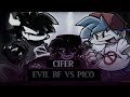friday night funkin react pico vs Evil boyfriend