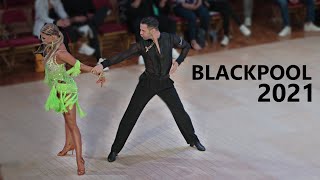 Salvo Sinardi &amp; Sasha Kondrashova (ITA) - Blackpool 2021 - Amateur Latin | R1(Q) Samba