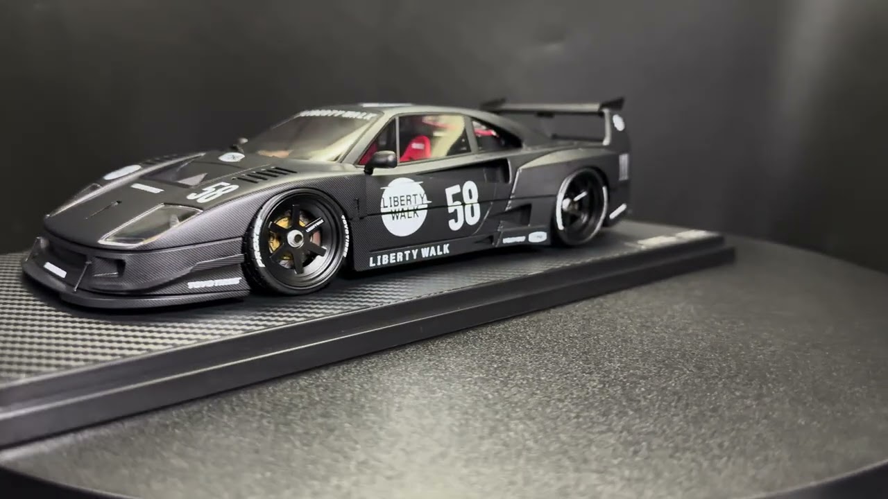 ミニカー ignition model IG1975 Ignition Model IG 1/18 LB-Works 40 Full Carbon IG3755 - YouTube