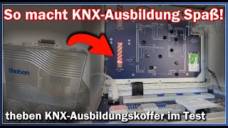 KNX in der Ausbildung, so sollte es aussehen! - theben KNX-Ausbildungskoffer