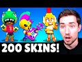 200 SKINS in 1 VIDEO BEWERTEN! 😱 Brawl Stars Ranking