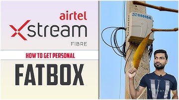 Airtel Xstream How to Req. for Fatbox |Personal Fatbox| #AirtelXstreamfatbox#dharmcsc