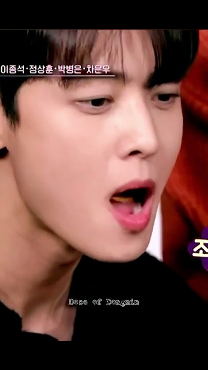 The sexiness while doing ASMR #chaeunwoo  #decibel  #kpop