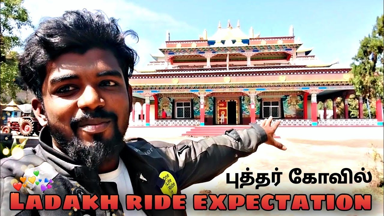 Ladakh Ride expectation❤️புத்தர் கோவில்✨Explore🥳