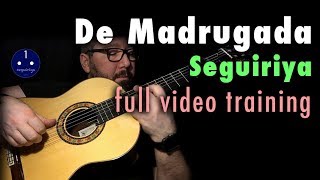 De Madrugada (Seguiriya) by Paco de Lucia - Full Video Training - Card Links