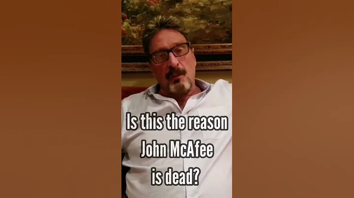 John McAfee Attacks The Bankers  💵 Is this why he's dead? #shorts #YouTubeShorts