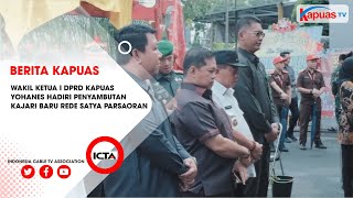 Deputy Chairman I of the KAPUAS DPRD, YOHANES, ATTENDS THE WELCOME OF THE NEW HEAD PROSECUTOR, RE...