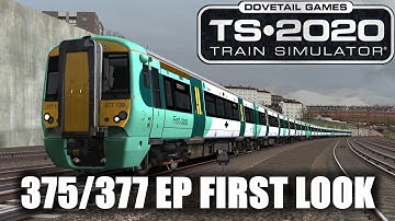 AP Class 375/377 Enhancement Pack First Look | Train Sim 2020 #150