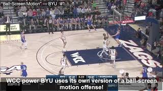 “Ball-Screen Motion” — BYU