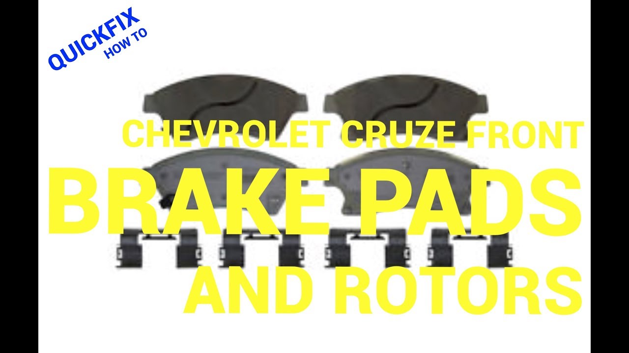 🤔How to replace brake pads and rotors on a 2016 Chevrolet Cruze🤗 YouTube
