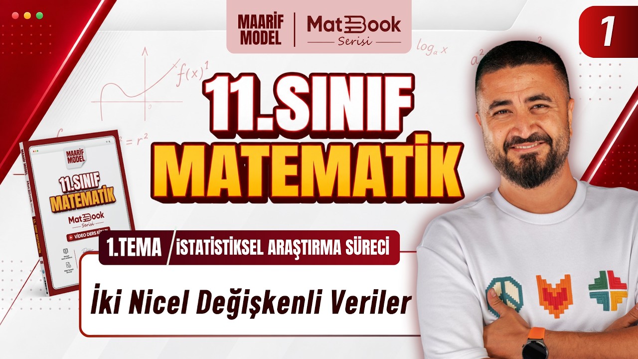 İstatistiksel Araştırma Süreci 1 | 11. Sınıf Matematik | Maarif Modeli 2027
