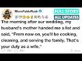 (Full story)The Morning After Our Wedding, My Husband’s Mother Handed Me A List And Said