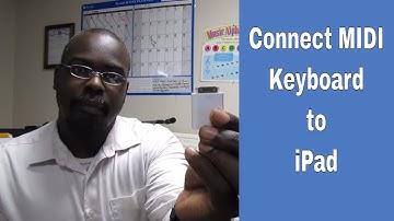 How to connect your MIDI keyboard to your iPad - Setup