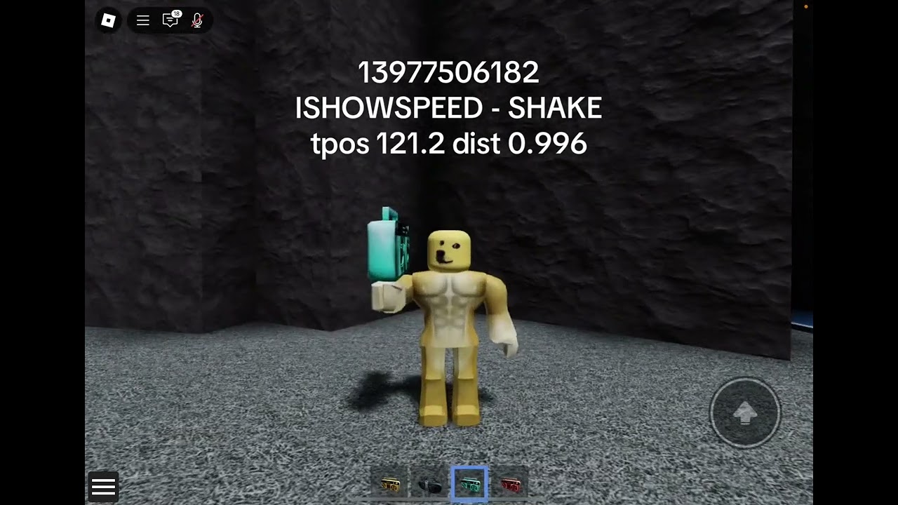ISHOWSPEED SHAKE ROBLOX ID YouTube 