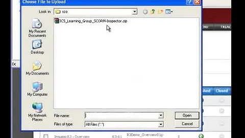 Inquisiq LMS Uploading SCORM Packages
