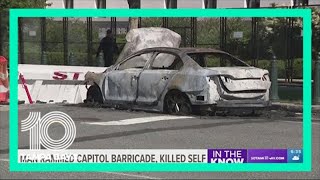 Police: Man killed himself after ramming US Capitol barrier