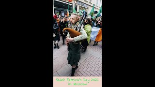 Saint Patrick&#39;s Day 2021 in Moscow