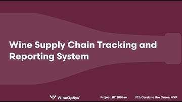 Project 1200246 closeout video - WineOpSys