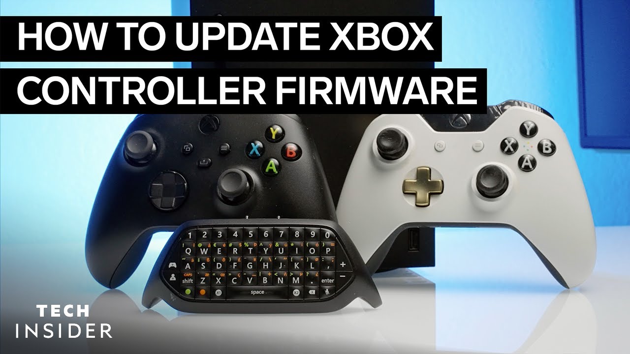 How To Update Xbox Controller Firmware