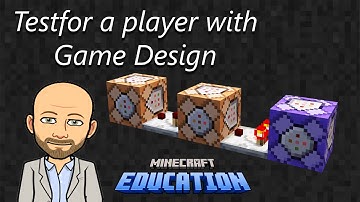 Minecraft Education - Test for by using a Command Block