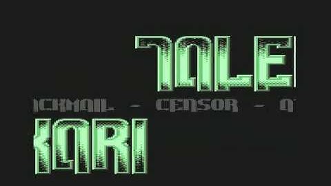 8bit cracktro Commodore 64 - IKARI & TALENT